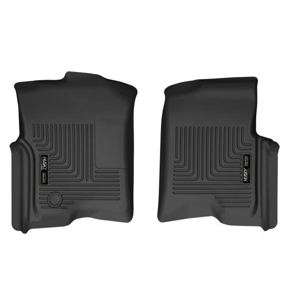 Husky Liners X-act Contour Front Floor Liner for 04-08 Ford F-150 SuperCrew Cab - Black