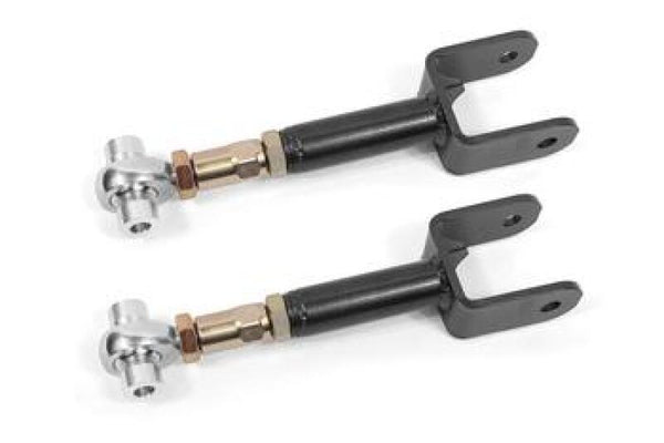 BMR Suspension 78-87 G-Body Upper Control Arms - On-Car Adjustable Rod Ends - Black Hammertone