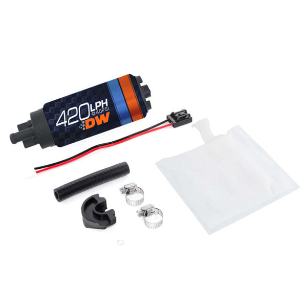 Deatschwerks DW420 Series 420lph In-Tank Fuel Pump with Install Kit for Subaru Forester, Impreza & Legacy