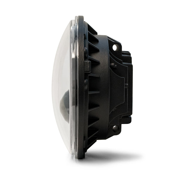 DV8 Offroad LED Projector Headlights with Angel Eyes for 07-18 Jeep Wrangler JK