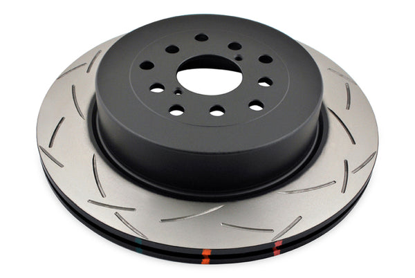 DBA 4000 Series Slotted Brake Rotor for 01-07 Subaru WRX/STI - 10 Stud Hole