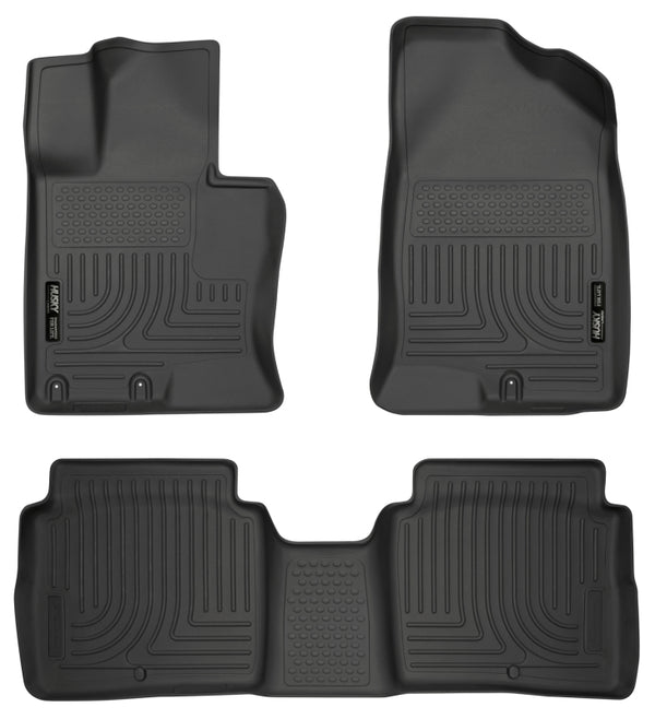 Husky Liners Weatherbeater Floor Liners for 2011-2014 Kia Optima - Black