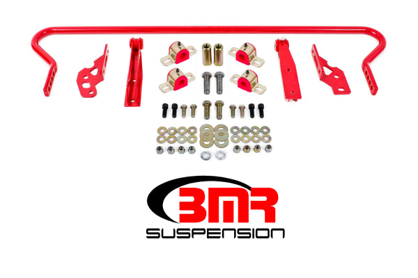 BMR 11-14 Mustang S197 Rear Adjustable Sway Bar Kit (25mm) - Red