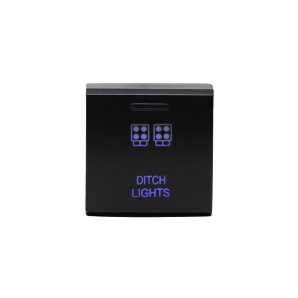 Cali Raised LED OEM Square Style Ditch Lights Switch for Toyota