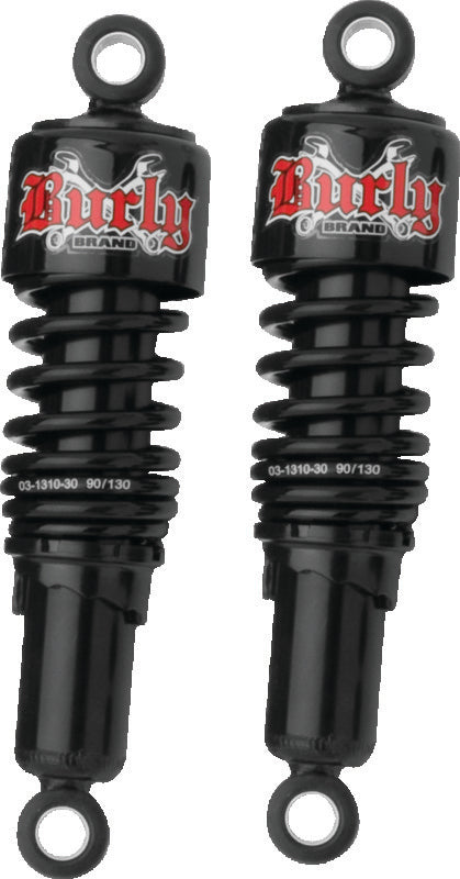 Burly Brand 10.5in XL Shocks - Black