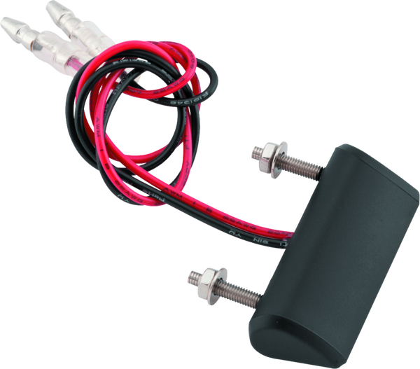 BikeMaster Black LED License Plate Light (3 White LEDs)