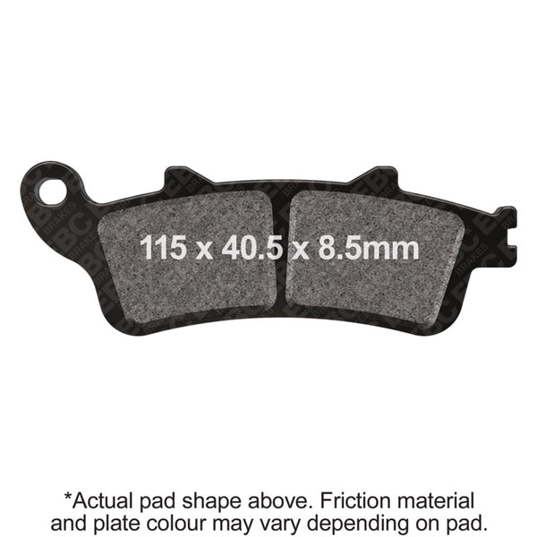EBC 98-99 Honda VFR 800 Fi Interceptor Front Left/Right Sintered HH Brake Pads
