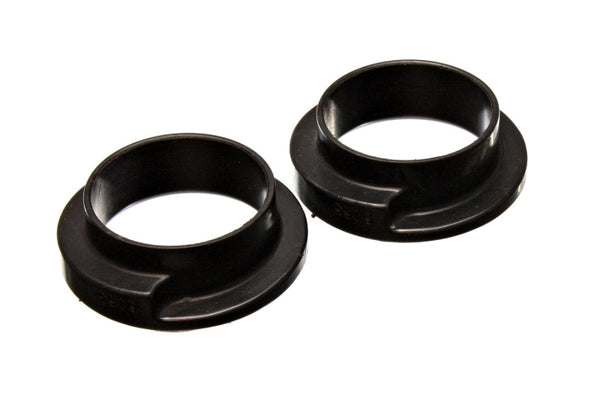 Energy Suspension Universal 2-3/16in ID, 3in OD, 1in H Coil Spring Isolators (Set of 2)