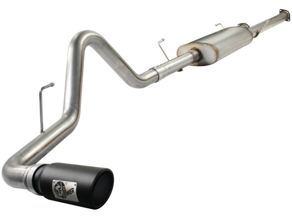 aFe MACHForce XP Cat-Back Exhaust for Toyota Tundra 2010-2011 V8 5.7L - Black Tip
