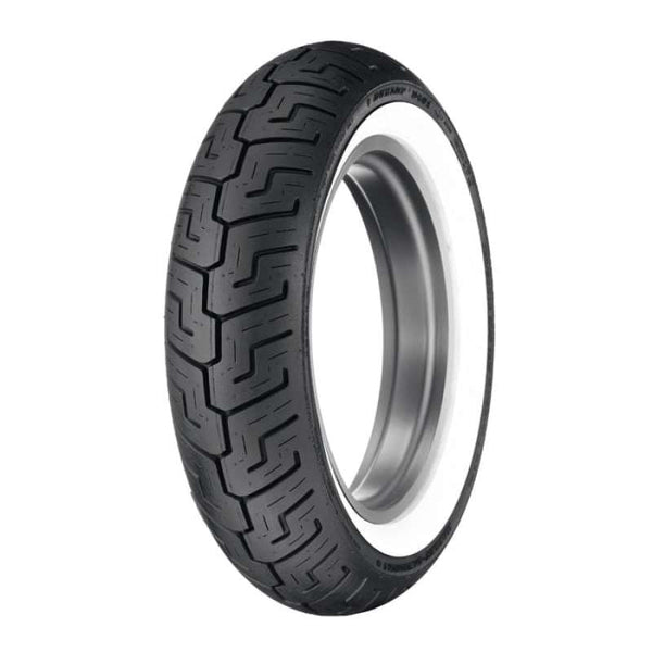 Dunlop D401 Rear Motorcycle Tire - 150/80B16 M/C 71H TL - Wide Whitewall