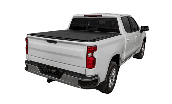 Access Lomax Hard Tri-Fold Tonneau Cover Ford Maverick 20222023 (4ft 5in Bed) Black Urethane
