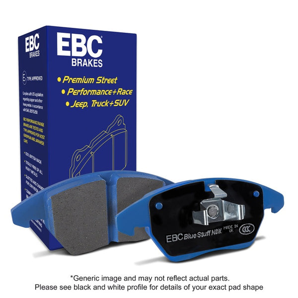 EBC Bluestuff Front Brake Pads for 2022+ Volkswagen Golf R (Mk8)