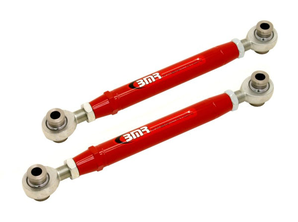BMR Suspension Adjustable Rear Toe Rods for 10-15 5th Gen Camaro - Red