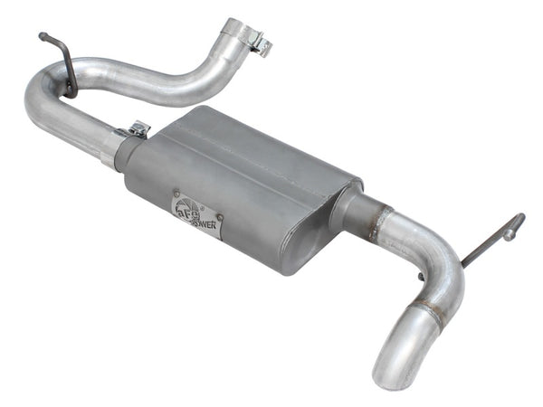 aFe Scorpion Axle Back Exhaust System Hi-Tuck for 2007-2017 Jeep Wrangler JK V6 3.6/3.8L