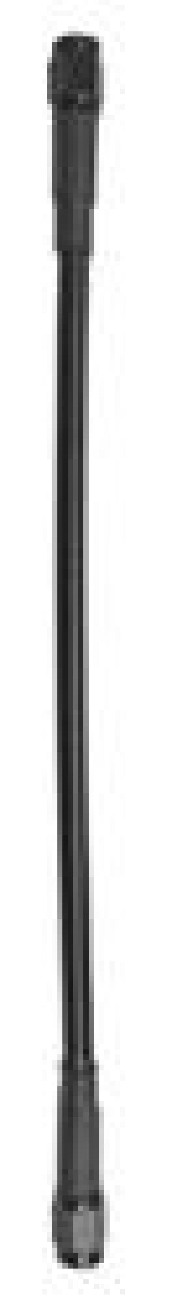 Fragola -3AN Extension Black Covered Assembly, Straight x Straight, 10in