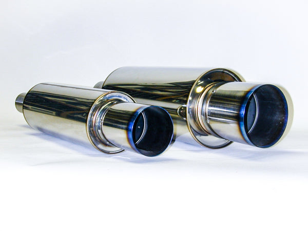 HKS Universal 170mm Stainless Hi Power Titanium Muffler