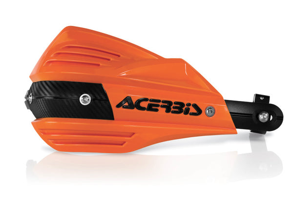 Acerbis X-Factor Handguards - Orange/Black - Ultra-Resistant Protection