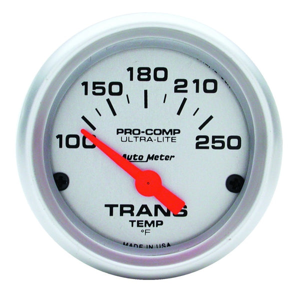 AutoMeter Ultra-Lite 52mm Mechanical Transmission Temperature Gauge 100250F