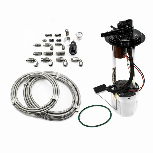 DeatschWerks DW400 Fuel Pump Module for 2005-2009 GM Trucks with PTFE Fuel Lines