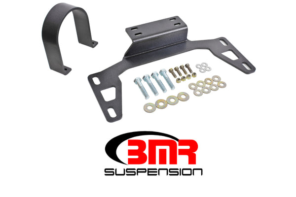 BMR Driveshaft Safety Loop for 2011-2014 S197 Mustang - Black Hammertone