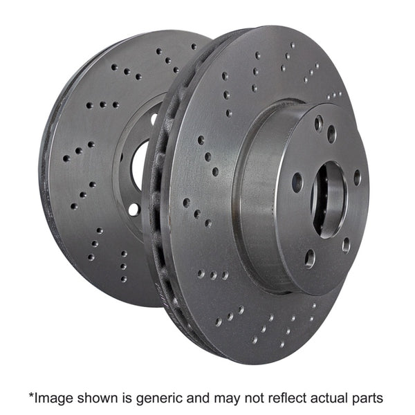 EBC 18-21 Subaru WRX STi 2.5T RK Premium Drilled Front Rotors