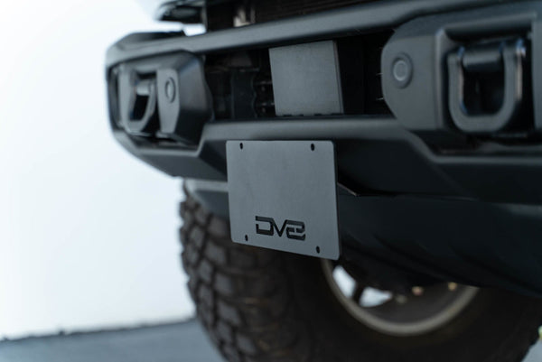 DV8 Offroad Front License Plate Mount for 21-23 Ford Bronco