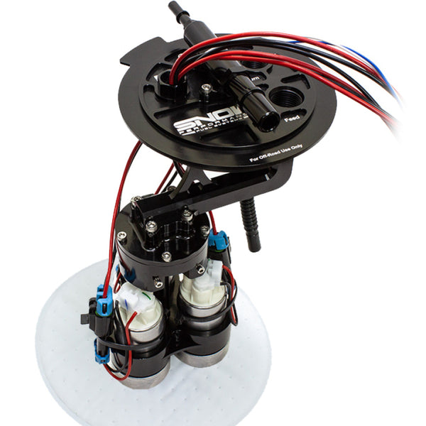 Snow 15-21 Ford F-150 Fuel Hat - Triple Pump - Race