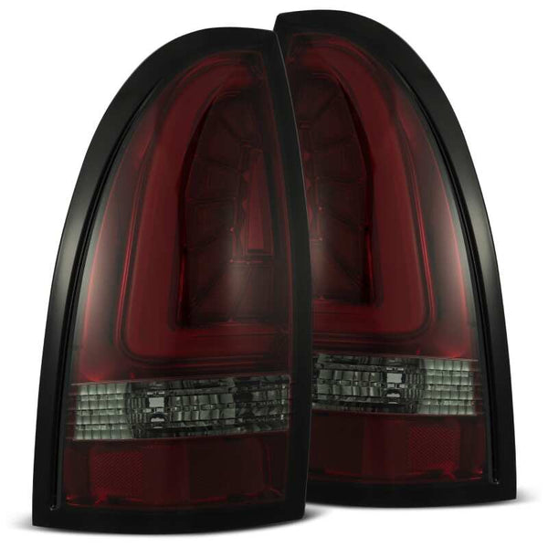 AlphaRex PRO-Series Red Smoke LED Tail Lights for Toyota Tacoma (20052015)