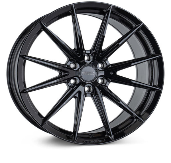Vossen HFX-2 22x9.5 / 6x135 / ET30 / Deep Face / 87.1 - Gloss Black Wheel