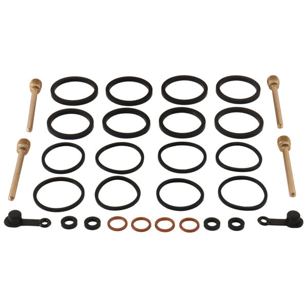 All Balls Racing Front Brake Caliper Rebuild Kit for Honda CBR600RA ABS (20092022)