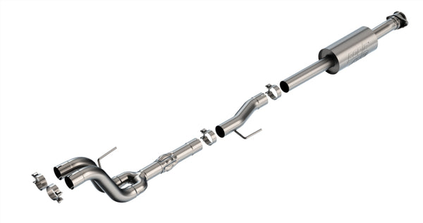 Borla ATAK 3in Mid-Section Exhaust for 21-23 Ford Tremor 3.5L V6 AT 4WD
