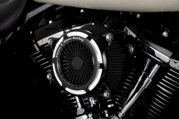 Vance & Hines Harley-Davidson Touring/Tri-Glide/Softail VO2 Onyx Air Intake Kit - Contrast