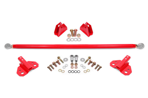 BMR Suspension Shock Mount Kit for 2015-2023 Ford S550 Mustang - Red