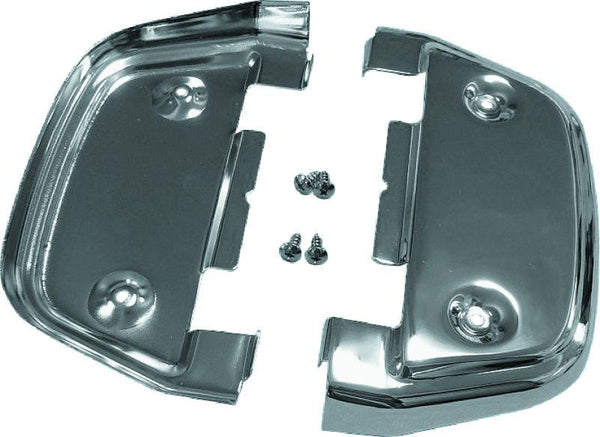 Bikers Choice 87-Up Touring Chrome Passenger Floorboard Undercover Kit