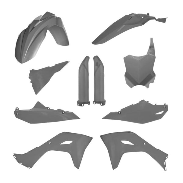 Acerbis Full Plastic Kit Gray for Kawasaki KX250 (2025) & KX450 (2024+)