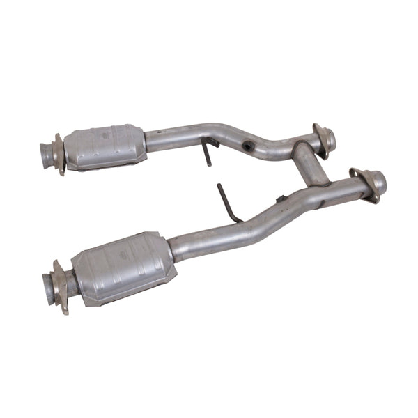 BBK Short Mid H-Pipe w/ High-Flow Catalytic Converters 1996-2004 Mustang 4.6L GT/Cobra