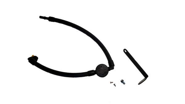 J&L Oil Separator for 2021.5-2024 Ford Bronco 2.3L EcoBoost - Passenger Side, Black Anodized