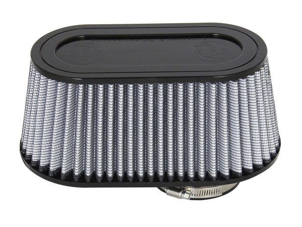 aFe MagnumFLOW Universal Conical Air Filter (Oil-Free) 3.5in Flange 11 x 6 x 9.5 x 4.5 x 5in