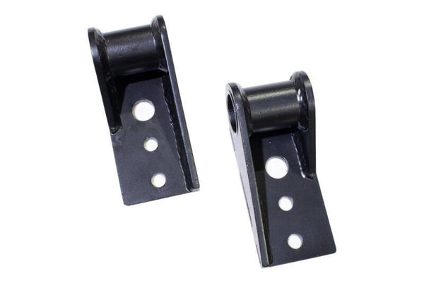 Fishbone Offroad Front Spring Shackle Hanger Set for 76-86 Jeep CJ - 2.5" Width