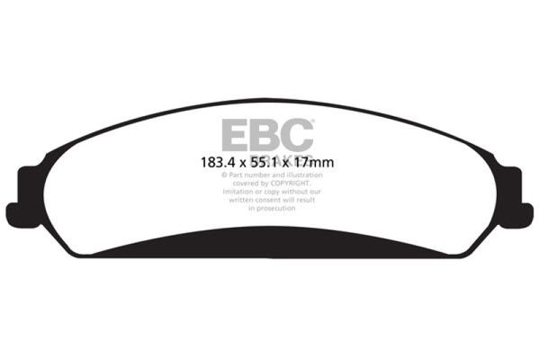 EBC Yellowstuff Performance Brake Pads for Chrysler 300C 5.7 (2011+)