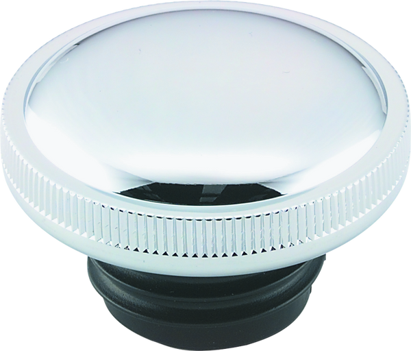 Bikers Choice Chrome Vented Screw-In Fuel Gas Cap for Harley-Davidson Models 19821996