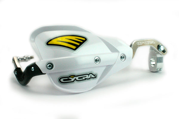 Cycra CRM Racer Pack 1-1/8" White Hand Guards