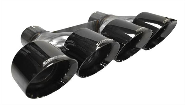 Corsa Pro-Series 45in Polished Black Tip Kit for 2014-2020 Chevrolet Corvette 6.2L V8