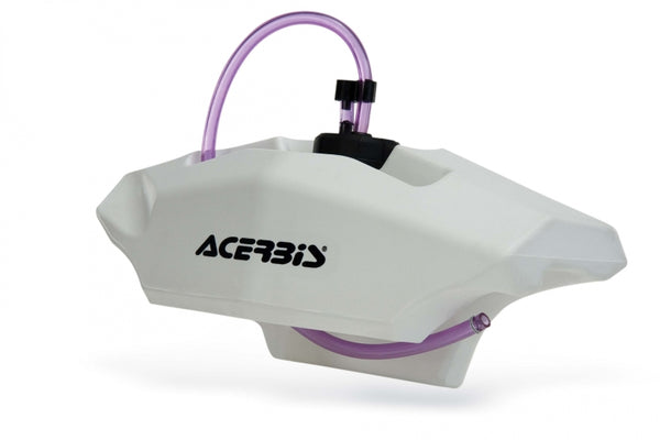Acerbis 0.6 Gallon Auxiliary Front Fuel Tank - White