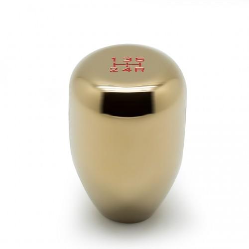 BLOX Racing 6-Speed Billet Shift Knob - Gun Metal 12x1.25mm