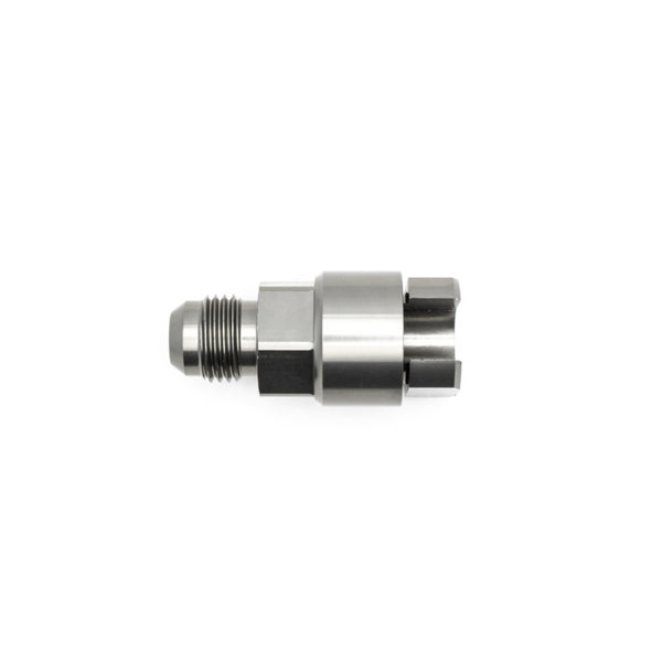 DeatschWerks 6AN Male to 3/8in Female EFI Quick Connect Adapter