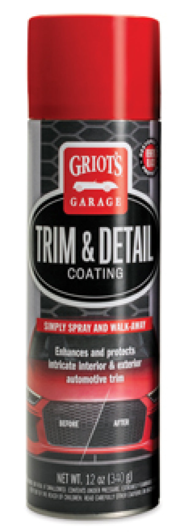 Griots Garage Trim & Detail Aerosol - 12 oz