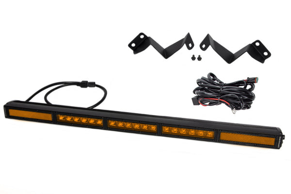 Diode Dynamics 2016-2021 Toyota Tacoma SS30 Stealth Lightbar Kit - Amber Combo