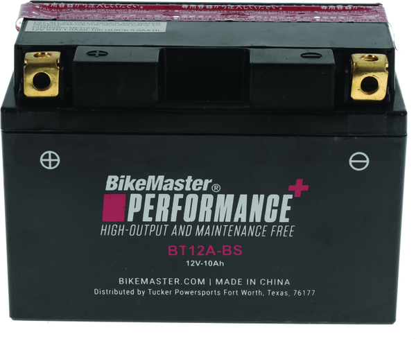 BikeMaster BT12A-BS Sealed Motorcycle Battery