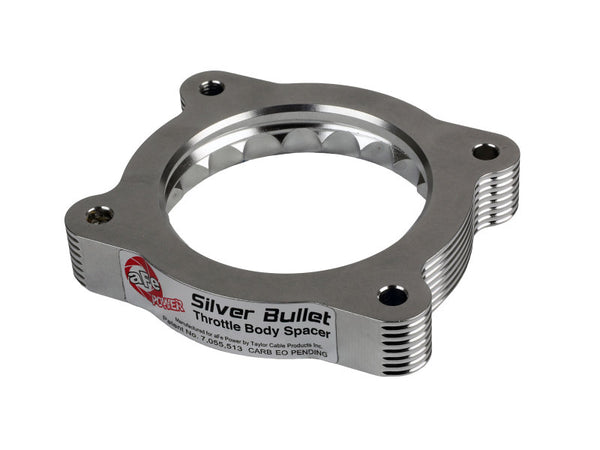 aFe Silver Bullet Throttle Body Spacer for 2002-2009 Chevrolet Trailblazer & GMC Envoy L6 4.2L